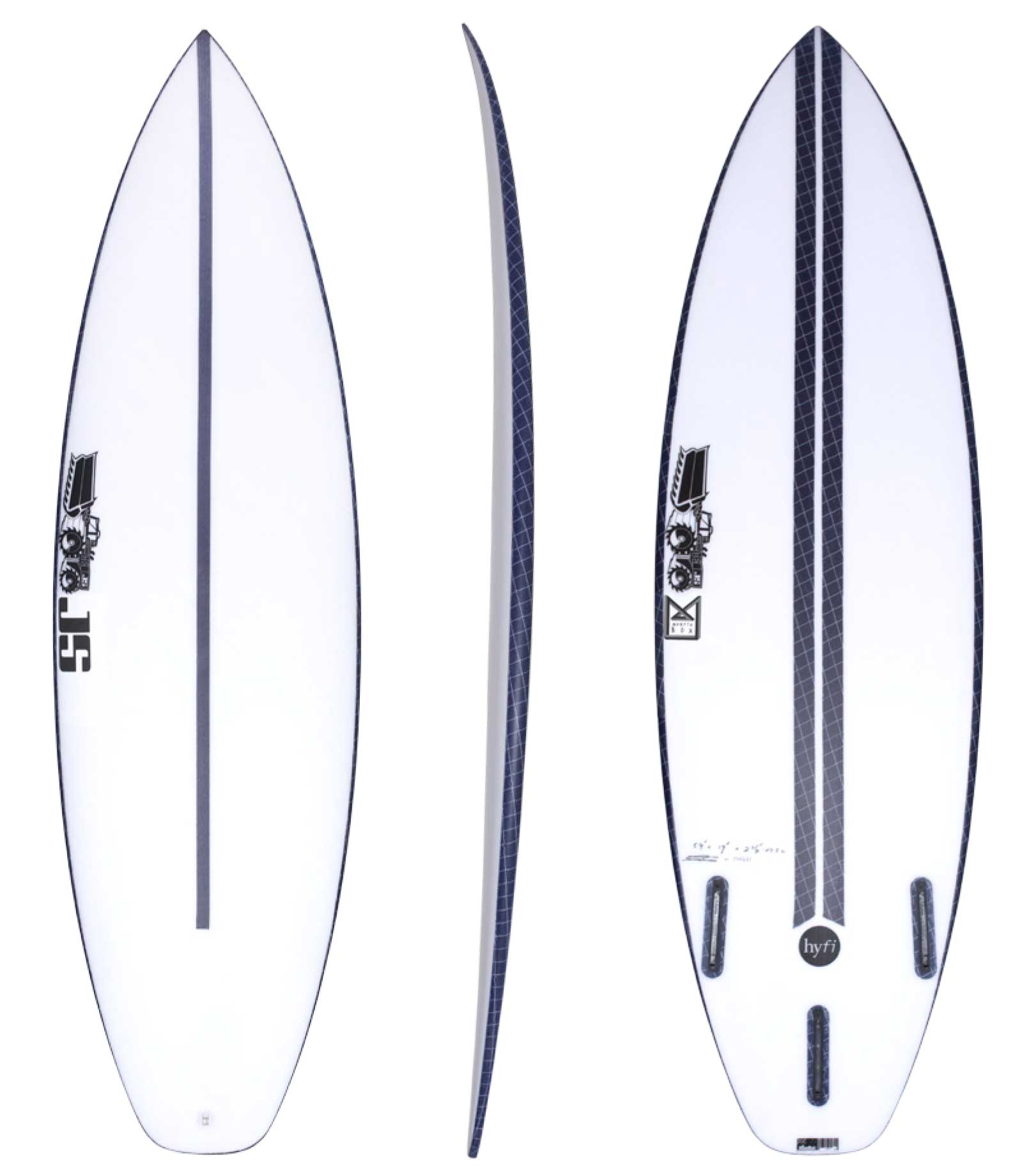 JSサーフボード モンスタボックス EPS hyfi 6'0” 31.3L -